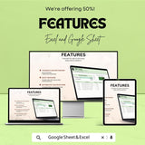Sales Reconciliation Sheet Template for Excel and Google Sheets | Financial Management Spreadsheet | Track Sales, Additions & Deductions |