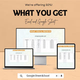 Administration Stakeholder Feedback Analysis Sheet - Google Sheets & Excel Template for Efficient Data Collection and Analysis