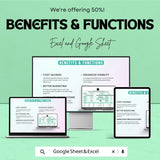 Administration Procurement Spend Analysis Sheet | Procurement | Google Sheet Template | Expense Tracker & Budget Planner for Businesses