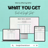 Administration Document Control Dashboard – Excel and Google Sheets Template for Document Tracking, Management & Reporting