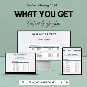 Operations Project Budget Planner - Google Sheets Template | Project Cost Tracking, Budget Management, Expense Control, Financial Planning