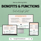Health & Safety Awareness Event Planner Sheet | Google Sheet | Event Planning Template | Health Safety Management | Google Sheets and Excel