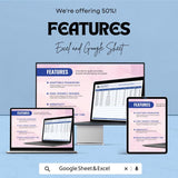 Reseller Bookkeeping Template - Google Sheet , Sales, and Profit Tracking | Accounting Dashboard for Resellers | Inventory Management