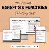 Social Media Marketing SWOT Analysis Sheet - Excel & Google Sheet Template for Strategy, Planning, and Performance