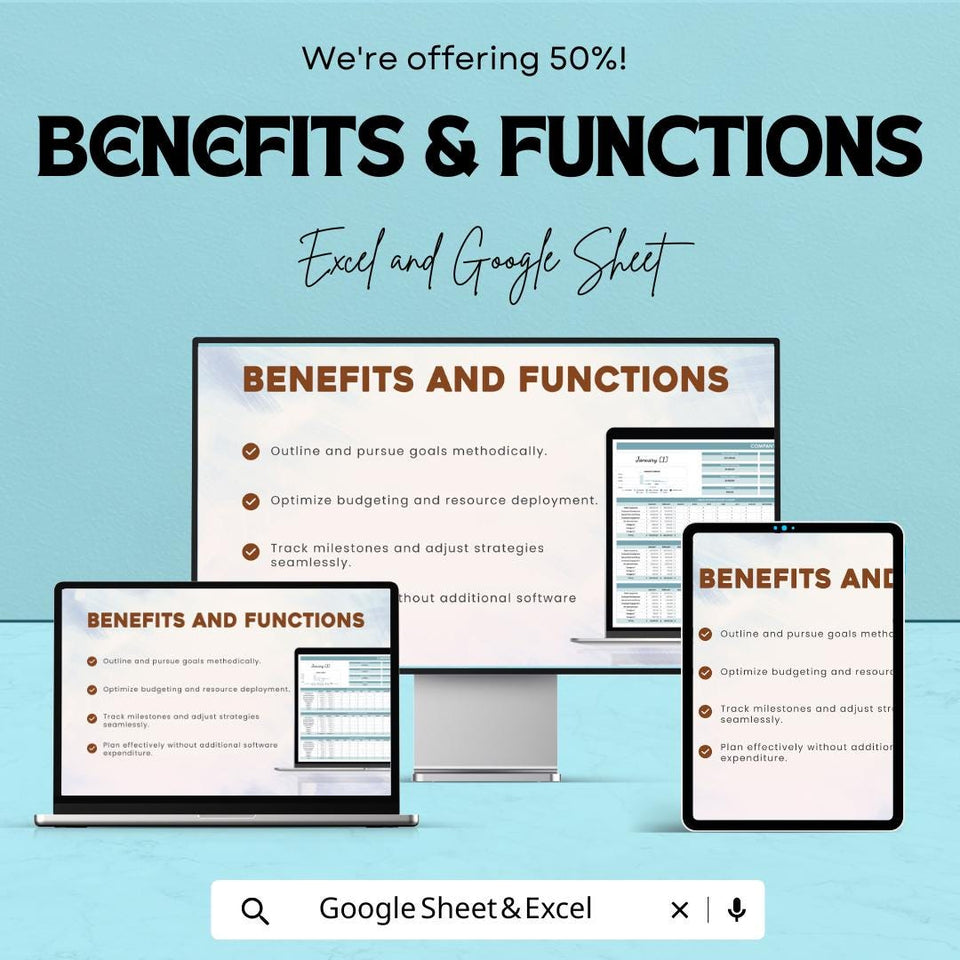 Company HR Budget Sheet | Employee Salary and Benefits Management | Excel & Google Sheet | Budgeting Tool for Business