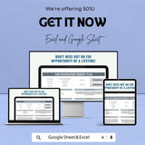 Car Restoration Project Plan Sheet | Google Sheet | Project Management Template | Customizable Gantt Chart | Restoration Project Planner