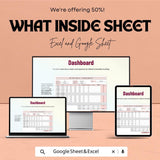 Biweekly Timesheet Template - Easy Excel & Google Sheet for Payroll Tracking, Time Management, and Task Logging