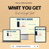 HR Analytics Dashboard - Excel & Google Sheet Template | Employee Management | HR Data Analytics Tool | HR Dashboard for Workforce Insights
