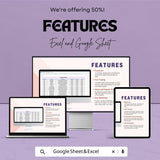 Multiple Project Tracker Sheet | Project Management Template | Task Tracking | Budgeting | Resource Allocation | Project Overview