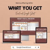 Email Marketing Subscriber Churn Rate Calculator | Google Sheet and Excel Template | Track Monthly Churn Rate & New Subscribers