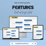 Project Budget Sheet | Excel & Google Sheets | Business Budget Template | Financial Planner | Cost Tracker | Instant Download
