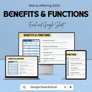 Project Budget Sheet | Excel & Google Sheets | Business Budget Template | Financial Planner | Cost Tracker | Instant Download