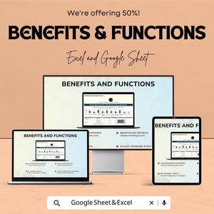 Market Branding Budget Planner Sheet | Excel Template for Financial Planning & Expense Allocation | Branding Expenses and Budget Effectively