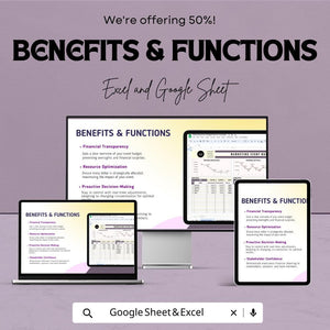 Marketing Event Budget Planner | Excel & Google Sheets | Event Budget Template | Finance Tracker | Editable Event Planning Sheet