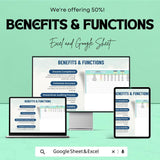 Account Audit Checklist Template | Excel and Google Sheet | Financial Audit Tracking Tool | Internal Control & Compliance