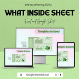 Small Business Dashboard Template | Financial, Sales, and Performance Tracker | Excel & Google Sheets