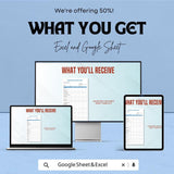 Quarterly Balance Sheet Template | Excel & Google Sheets | Business Finance Tracker | Editable Financial Statement | Instant Download