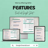 Software Purchase Order Form Sheet for Excel & Google Sheets | Efficient Order Management Template | Track Software Purchases with Ease