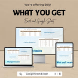 Salary Compression Analysis Tool | HR Salary Equity Excel & Google Sheet | Compensation Management Tracker | HR Dashboard