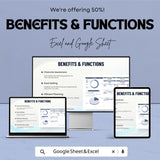 Budget Workbook Sheet - Personal Budget Planner, Expense Tracker, Google Sheet & Excel Template for Financial Planning