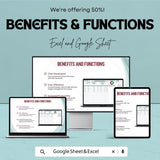 Advertising flighting Schedule Sheet | Advertising Campaign Planner | Google Sheets and Excel Template | Marketing & Budget Planner