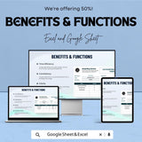Accounting Quotation Sheet - Professional | Google Sheets Template - Customizable & Easy-to-Use - Invoice Generator for Financial Services