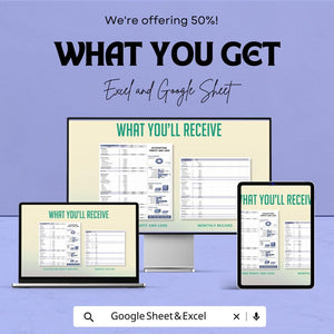 Accounting Profit and Loss Sheet | and Google Sheets | Monthly Budget Tracker, Financial Management Template, Profit & Loss Statement