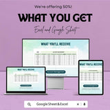 Account Management Dashboard | Google Sheet Template for Finance, Sales & Performance Tracking | Monitor Revenue and Accounts Effectively