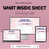 Internal Audit Resolution Tracker Sheet - Excel and Google Sheets Template for Tracking Audit Findings & Resolutions