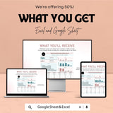 Marketing Competitor Media Coverage Analysis Sheet | Google Sheets  | Media Tracking and Competitor Analysis | ROI and Engagement Metrics