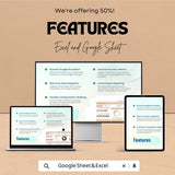 Compensation and Budget Forecasting Model HR Sheet - Excel & Google Sheets Template for HR Financial Planning - 50% Off