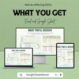 Clothing Store Inventory Sheet | Excel and Google Sheet Template for Stock Management | Inventory Dashboard & Features