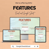 Climate Change Tracker Sheet - Excel & Google Sheet Template for Environmental Impact Monitoring - 50% Off