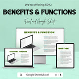 Business Plan Budget Sheet | Google Sheet | Budget Planner Template for Businesses | Track Income & Expenses | Business Planning Tool