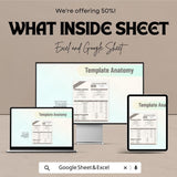 Basic Purchase Order Sheet - Excel & Google Sheets | Simple Ordering System | Easy Purchase Tracking