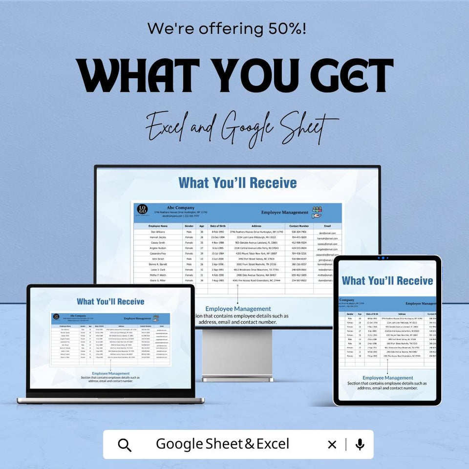 Business Gantt Chart Template | Project Planner Excel & Google Sheets | Timeline Tracker Spreadsheet | Instant Download