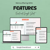Administration Press Release Distribution List | Excel & Google Sheets Template | Media Contact Tracker | Editable Stakeholder List