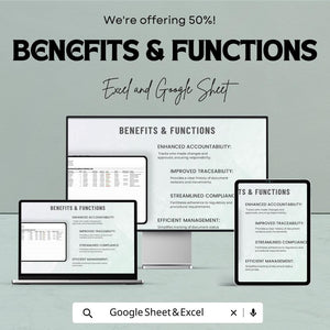 Administration Document Control Log Sheet – Excel & Google Sheets – Document Tracking, Approval Log, Revision History Tracker