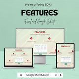 Work Checklist Template | Daily Task Sheet for Employees | Excel & Google Sheets | Job Tracker | Task Planner | Business Operations Log