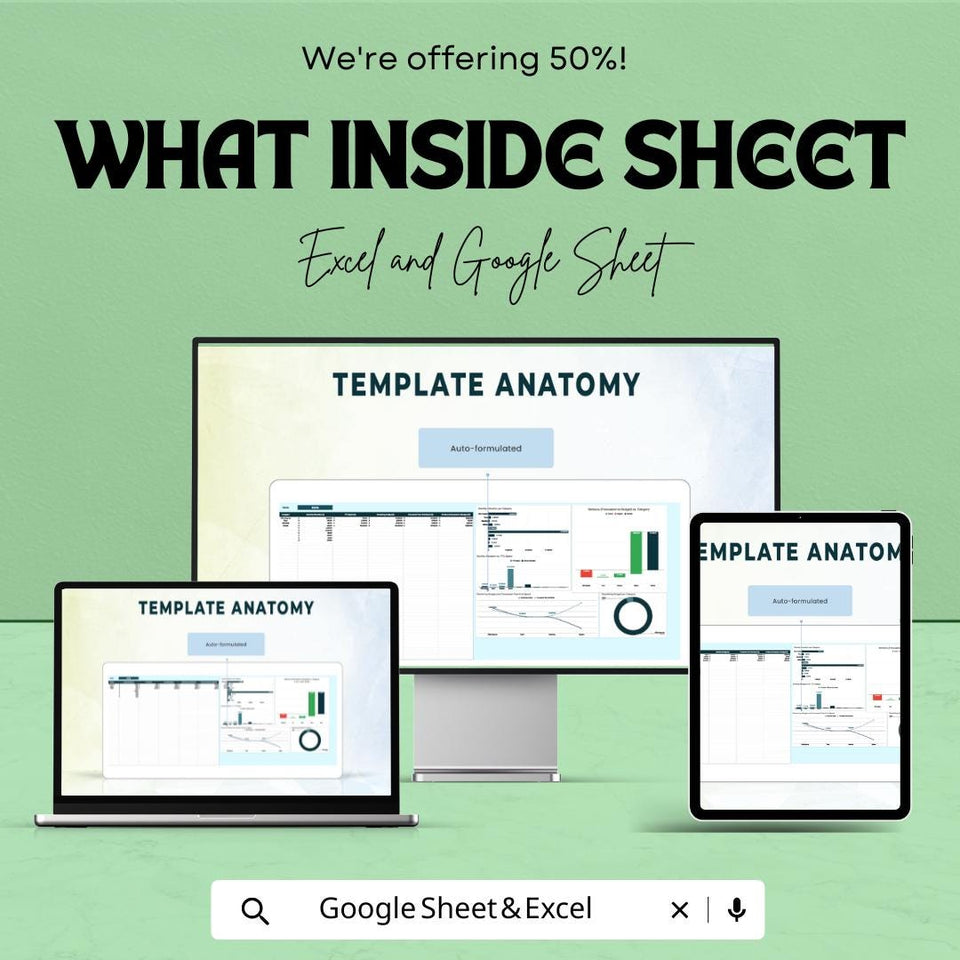 Account Expense Allocation and Forecasting Sheet – Budgeting & Expense Tracker – Excel and Google Sheet – Financial Forecasting Tool