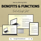 Academic Club Budget Sheet | Editable Excel & Google Sheets Template | School Club Finance Tracker | Budget Planner for Students