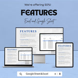 Trust Accounting Sheet | Excel and Google Sheet Template | Trust Ledger for Law Firms, Clients, Finance, Compliance & Transparency
