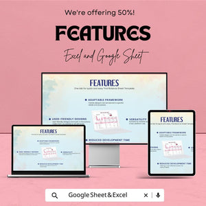 Trial Balance Sheet | Excel & Google Sheet Accounting Template | Summary Ledger with Charts | Business Finance Tracker Tool