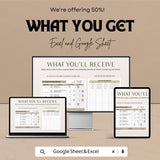 Accounts Payable Ledger Sheet | Excel & Google Sheet | Track Vendor Payments