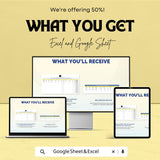 Social Media Marketing Influencer Partnership ROI Sheet – Excel & Google Sheets Template – Track Influencer Performance – Marketing Tool