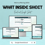 Business Operation Template - Excel & Google Sheets - Streamline Operations, Track Expenses, and Improve Efficiency - 50% Off