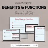 Business Debt Schedule Template - Excel & Google Sheets - Track Loan Payments and Debt Management - 50% Off