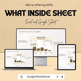 Accrued Expense Tracker Template - Excel & Google Sheets - Business Expense Management - Financial Template - 50% Off