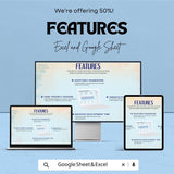 Payroll Accounting Dashboard | Excel & Google Sheets | Payroll Balance Monitor | HR Salary Tracker | Instant Download Template
