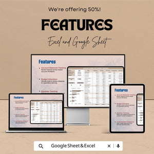 Account Budget Settlement Tracking Sheet – Excel and Google Sheet Template for Financial Management, Budget Allocation & Expense Tracking